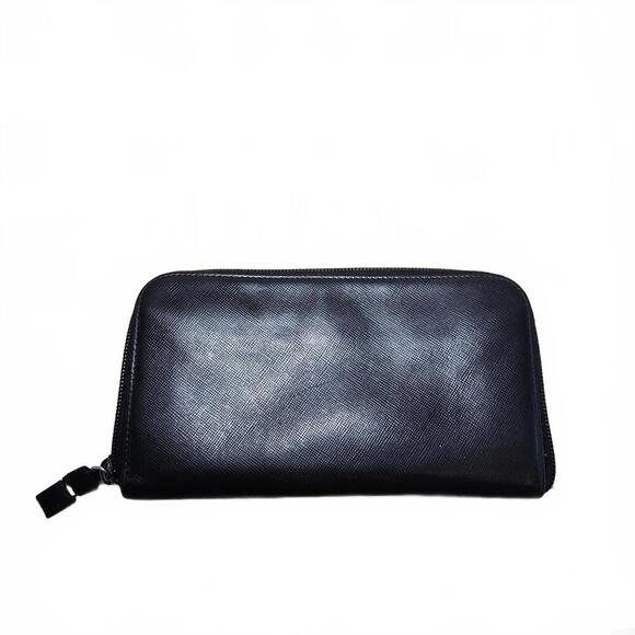Prada Black Saffiano Leather Wallet - Picture 3 of 5